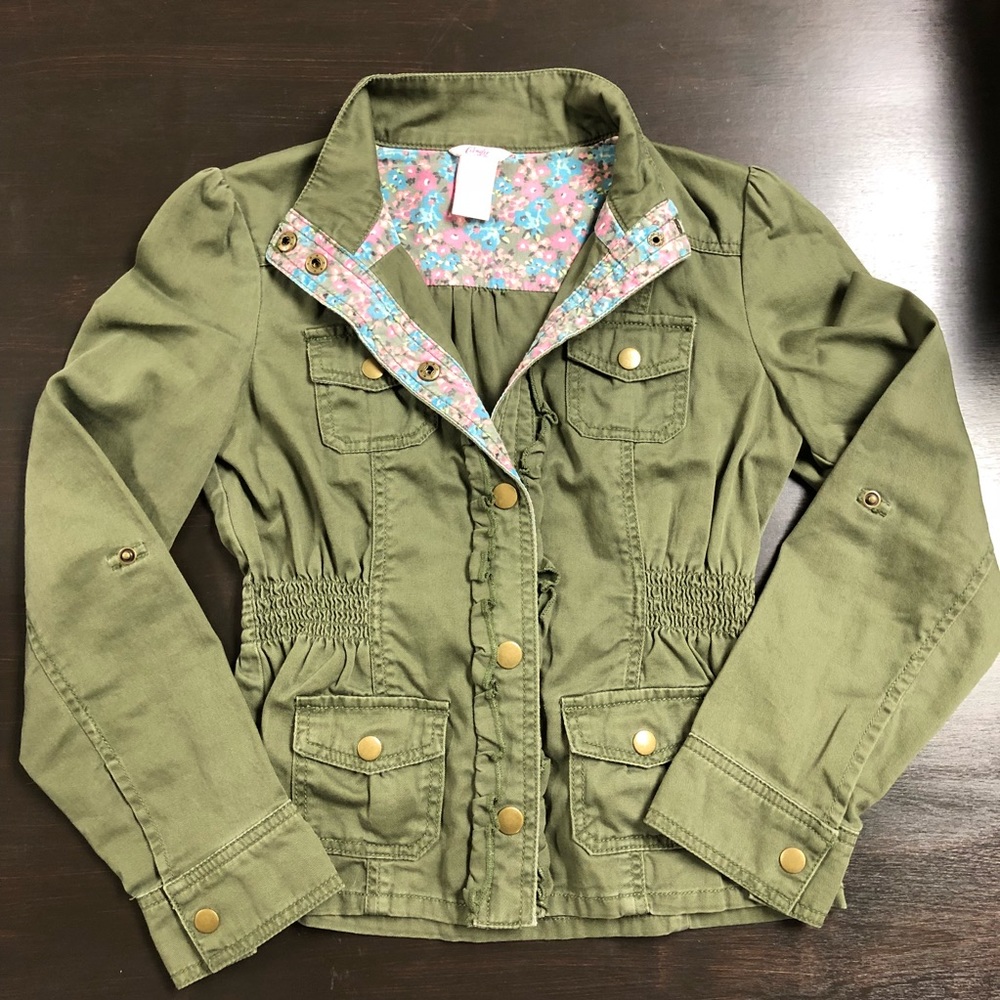 Girls Army Jacket by Candies Size 10-12